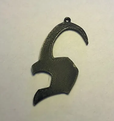 Loki Keychain (Metal Keyring Loop Included) • £1