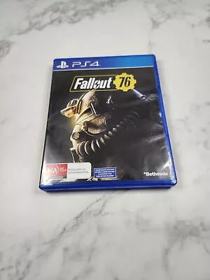 Fallout 76 PS4 Sony Playstation 4 Video Game • $12.49