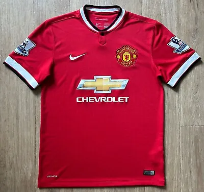 Nike 2014/15 Manchester United Home Jersey M Shirt Kit England • $59.99