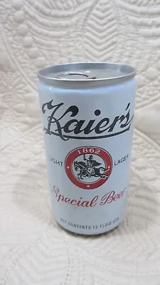 Kaier's Light Lager Special Beer By Chas. D. Kaier Co. Steel Can Empty • $1.29