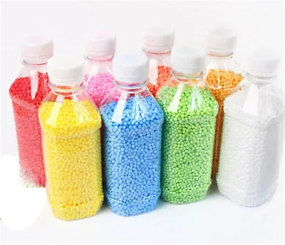 $4.84 • Buy Styrofoam Balls For Slime Small Tiny Foam Beads For Floam Filler For DIY UK P XF