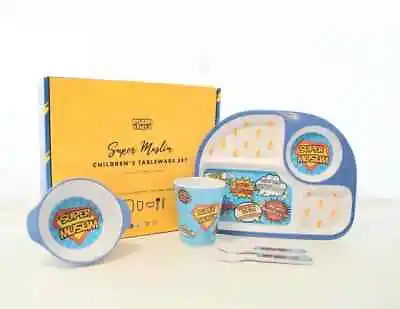 Super Muslim Tableware Set (5pcs)  Islamic Baby Kids Gift Muslim By Imaan Kidz • £22.99