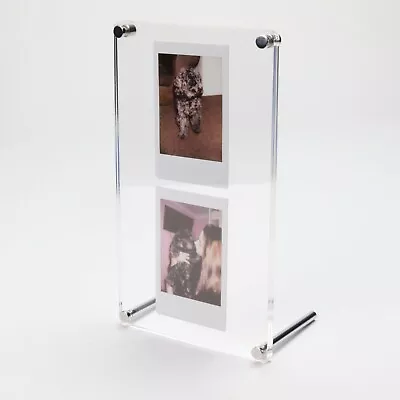 Instax Mini Multi Picture Frames - Acrylic - Freestanding - Holds Up To 3 Photos • £15.40