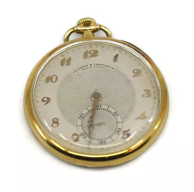 $5000 • Buy Vacheron Constantin 18K Yellow Gold Pocket Watch