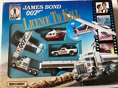 MATCHBOX SUPERFAST - James Bond 007- License To Kill Convoy Set 1989 • $250