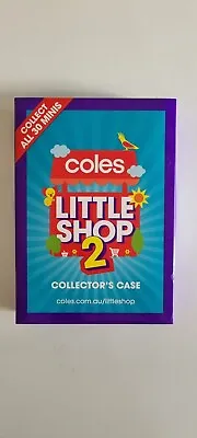 Coles Little Shop 2 Mini Collectable Collector Case + Full Set - Great Condition • $30