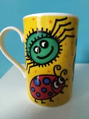 Dunoon 'Creepy Crawlies' Stoneware Mug By Jane Brookshaw • £7