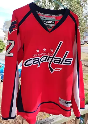 Washington Capitals NHL Mike Green Reebok Hockey Jersey Men's Size Large - Red • $56