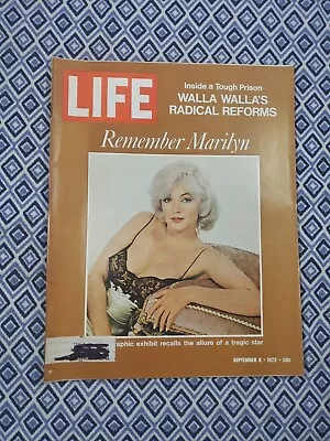 Life Magazine Sep 8 1972 Marilyn Monroe Walla Walla's Radical Reform • $13.53