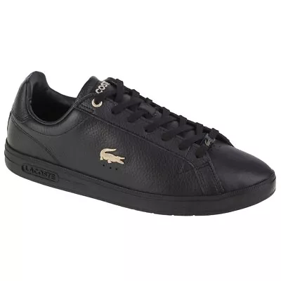 Shoes Universal Men Lacoste Graduate Pro 745SMA011802H Black • £179.99