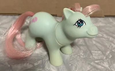1986 G1  Little Pony   BABY CUDDLES  Vintage Rattle Earth Pony MLP • $5.99