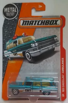 2016 Matchbox #88 '63 Cadillac Ambulance • $4.89