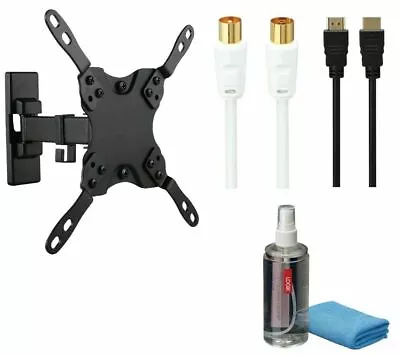 LOGIK LFMSKS16 Full Motion Wall TV Bracket Starter Kit  - New • £19.99