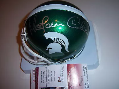 Morten Andersen Michigan State Spartans Falconshof Jsa/coa Signed Mini Helmet • $145