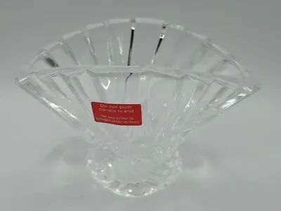Modern Mikasa Flores Crystal Glass Votive Tea Light Candle Holder Clear • $14.96