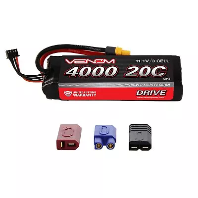 Venom 20C 3S 4000mAh 11.1V LiPo Battery : DJI Flame Wheel F550 RC Hexacopter • $48.99