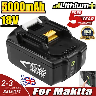 £15.99 • Buy 18V For Makita BL1850 18 Volt 5.0Ah LXT Li-Ion Cordless Battery BL1860 BL1830