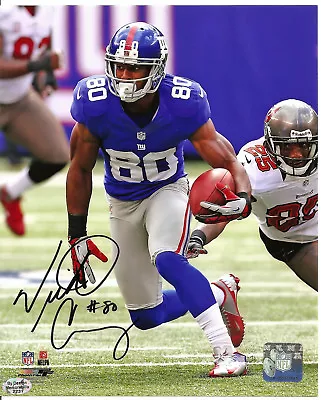 VICTOR CRUZ Giants 8X10 Autographed Photo With BDS COA #2231 • $59.99