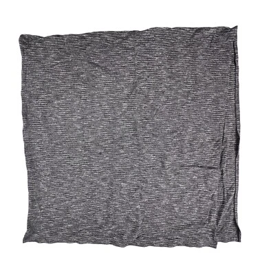 $13 • Buy LULULEMON Heathered Black Gray VINYASA SCARF WRAP Multi-Way Wear Reversible