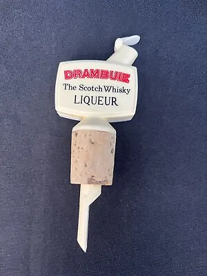 Vintage Drambuie Bottle Pourer Cork Stopper RARE Bar Accessory • $14.99