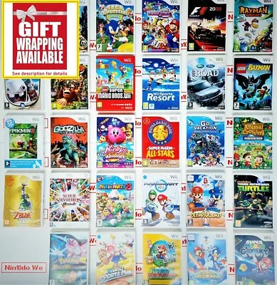 Nintendo Wii Games | Tested & Working | Gift Wrapping Option Available For 99p • £5.97