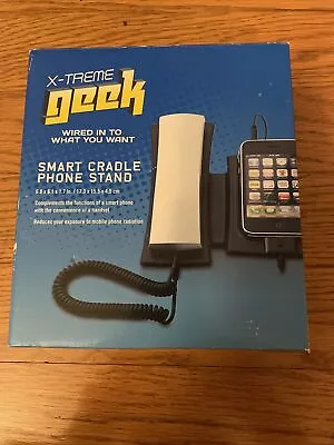 X-treme Geek Smart Phone Cradle Phone Stand At Home Handset Home Phone NIB • $20