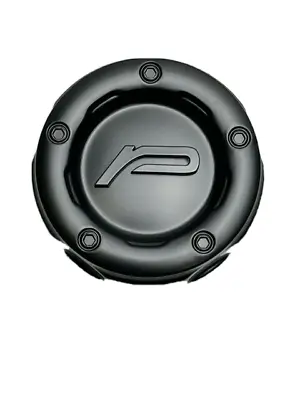 Pacer Satin Black Snap In Wheel Center Cap C-606-1 C-606-1-UP • $39.99