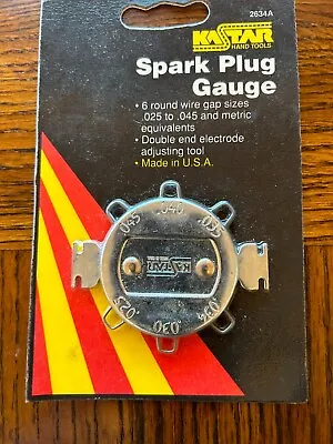 Vintage Kastar2634A Spark Plug Gauge • $12.95