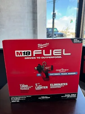 Milwaukee M18 FUEL 1  High Torque Impact Wrench With ONE-KEY (2867-20) • $520