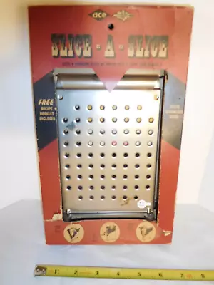 Vintage Quirky Kitchen Gadget In Original Box ACE Slice-A-Slice Bread Multiplier • $75