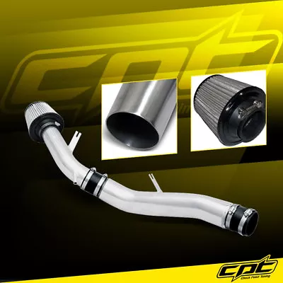 For 03-07 G35 3.5L V6 Manual Polish Cold Air Intake + Stainless Steel Air Filter • $71.16