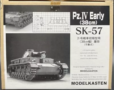 Modelkasten 1/35 SK-57 Pz.IV Early 38cm Trucks • $42.49