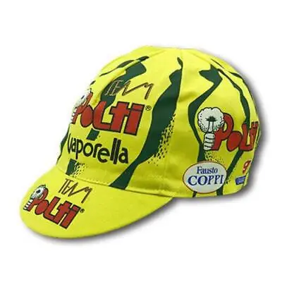 1994 Team Polti Vaporella Vintage  Cycling Cap - Made In Italy By Apis • $12.71