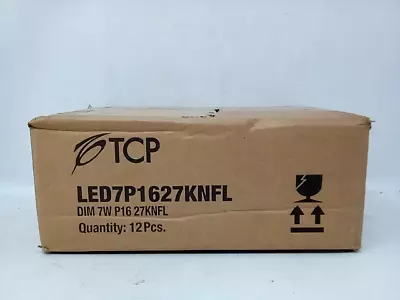 TCP 24794 - LED7P1627KNFL PAR16 Flood LED Light Bulb Pack - 12 Pc. 7W Brightnes • $269.56