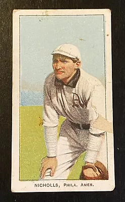 Simon Nicholls 1909-11 T206 Piedmont Back  • $16.99