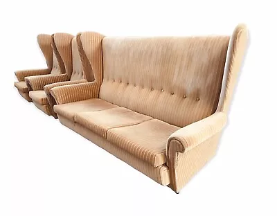 Mid Century Modern Sofa G Plan England 1960s • $2950