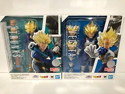 S.H.Figuarts Dragon Ball Super Saiyan Vegeta & Super Saiyan Future Trunks 2-SET • $134.99