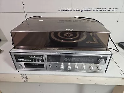 RARE Fisher MC-4000 AM/FM Radio Record Player 8 Track Recorder Vintage  • $20