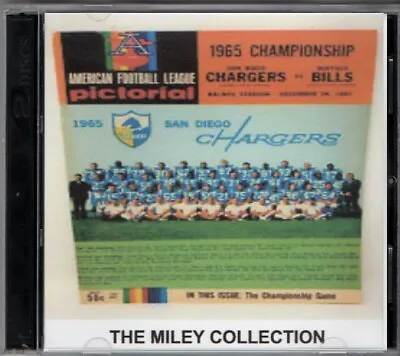 1965 AFL Championship Game Buffalo Bills 23 San Diego Chargers 0 Broadcast On CD • $19.99