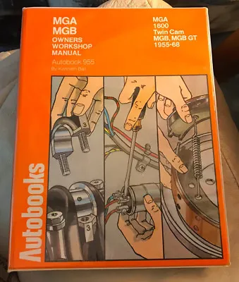 MGA MGB Owners Workshop Manual Autobook 955 MGA 1600 Twin Cam MG • $22.50