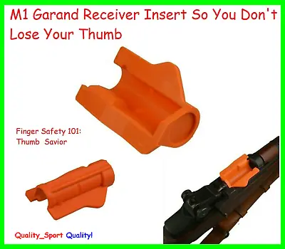 M1 Garand Receiver Insert For Maintinence/Safety So You Don't Lose Your Thumbs • $7.27