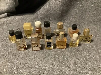 Vintage Ladies MICRO Mini Perfume Bottles (Lot Of 12) • $44.99