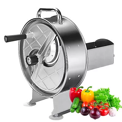 Commercial Potato Slicer Fruit/Vegetable Slicing Machine Cabbage Shredde 2in1 • $107.98