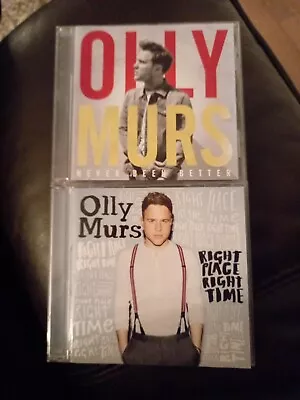 Olly Murs - Never Been Better & Right Place Right Time - CD Albums • £2.39