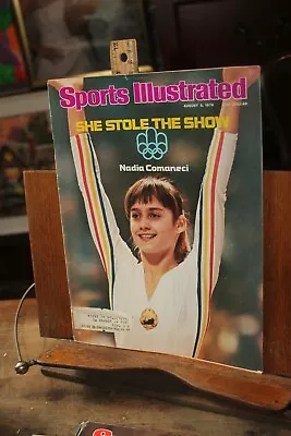 Vintage Sports Illustrated Magazine August 2 1976 Nadia Comaneci • $5