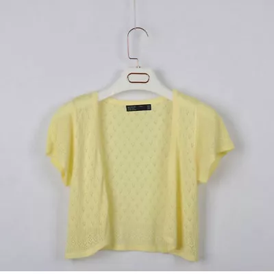 $12.99 • Buy Ladies Knitted Crochet Shrug Short Sleeve Bolero Women  Cardigan Tops Cover-Up