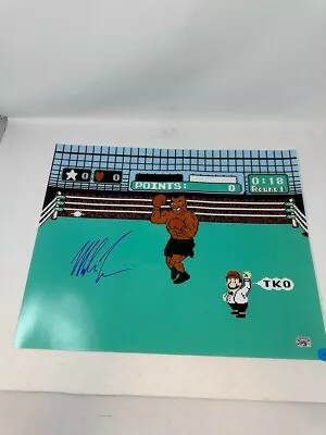 Mike Tyson Autograph Signed NES Punchout 16x20 Photo Tyson Hologram • $38