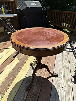 1920’s Genuine Mahogany John M Smyth Side Table • $350