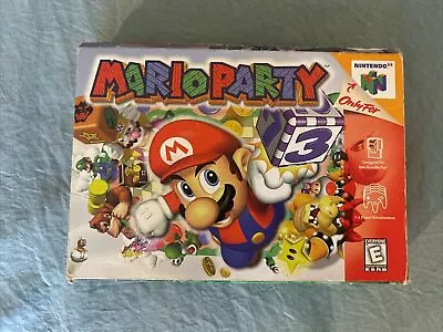 Mario Party (Nintendo 64 N64 1999) Box Only *Check Photos For Condition* • $40