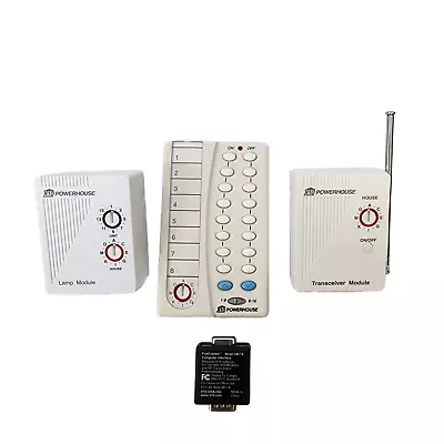 $25 • Buy X10 Powerhouse Firecracker Wireless Computer Interface Kit CK18A Lamp Module SET